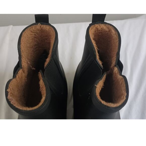 Chooka Del Ridge Black Waterproof Faux Fur Lined boots Women's 8 - Picture 4 of 12